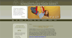 Desktop Screenshot of integrativephysicaltherapyservices.com